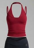 MUSE DUALFORM TANK TOP - Burgundy