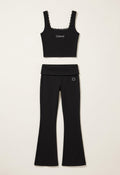 POISE CHARCOAL FLARE PANTS