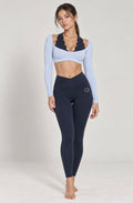 FLOW AZURE LONG SLEEVE TOP